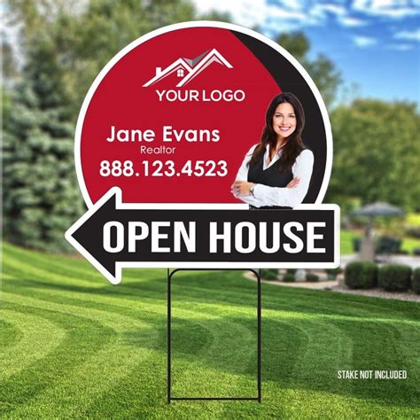 yard signs for open houses